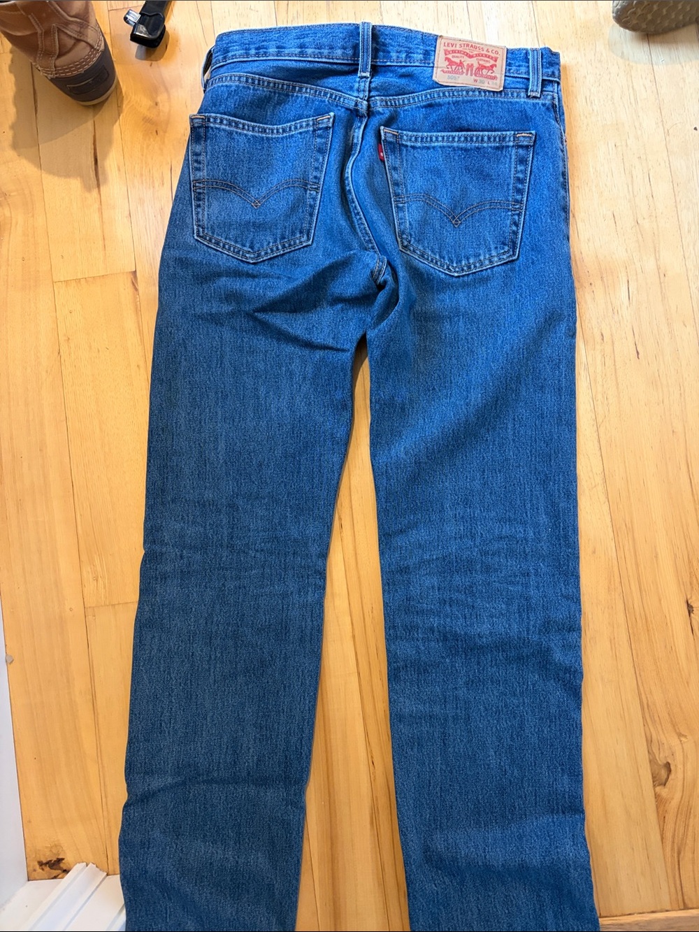 Levi's Men's Classic Blue Bootcut Jeans W30 L34